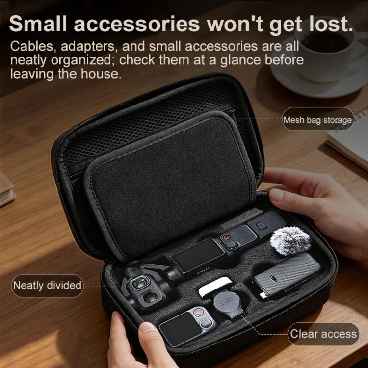 For DJI Osmo Pocket 4P STARTRC Portable Carrying Case Molded All-round Set Storage Bag, For DJI Osmo Pocket 4P