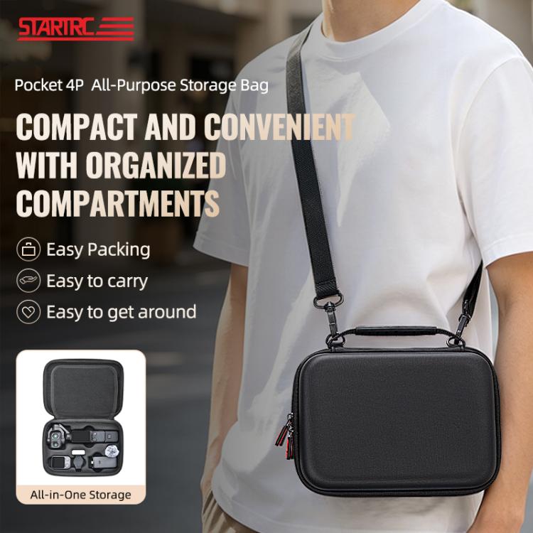 For DJI Osmo Pocket 4P STARTRC Portable Carrying Case Molded All-round Set Storage Bag, For DJI Osmo Pocket 4P