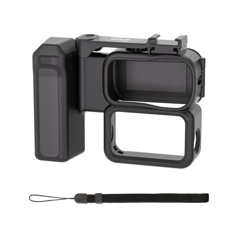 For DJI Osmo Nano Sunnylife Integrated Street Photography Handle Ergonomic Hand Grip Quick Release Shutter Handle, For DJI Osmo Nano