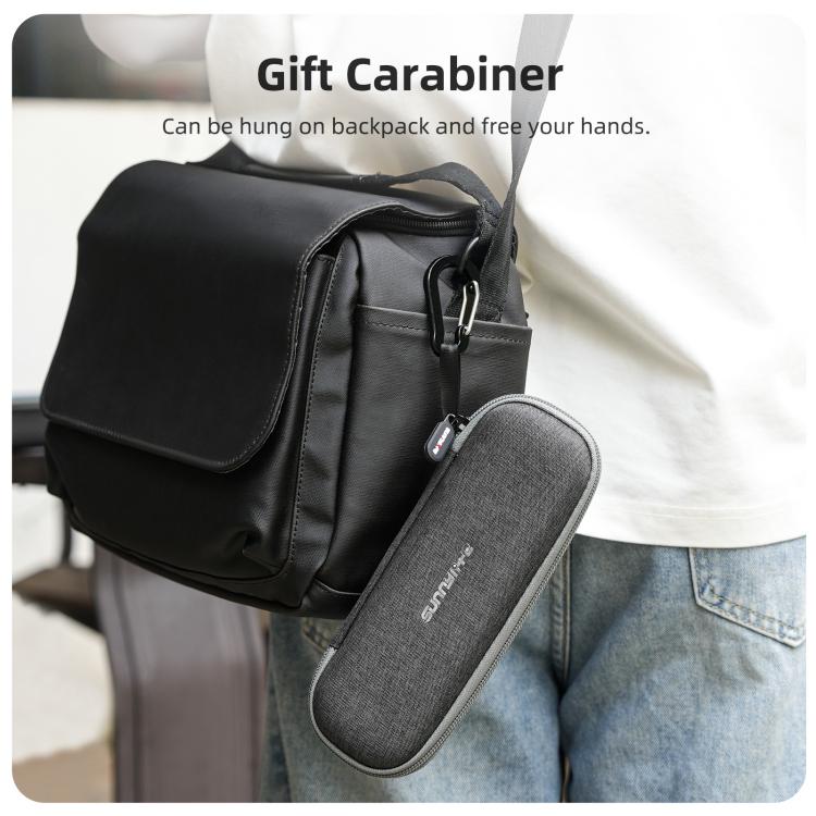 For DJI Osmo Pocket 4 / 3 Sunnylife Mini Carrying Case Handbag Portable Travel Case Protective Organizer Standard Combo Bags, For DJI Osmo Pocket 4 / 3 Standard Combo Bags