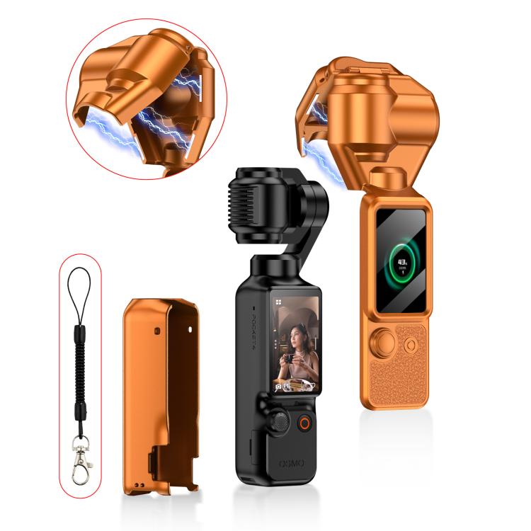 For DJI OSMO Pocket 4 GKK Gimbal Cover Camera Protector Screen Body Magnetic Full Cover, For DJI OSMO Pocket 4