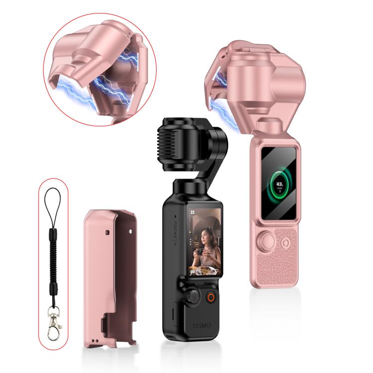 For DJI OSMO Pocket 4 GKK Gimbal Cover Camera Protector Screen Body Magnetic Full Cover, For DJI OSMO Pocket 4