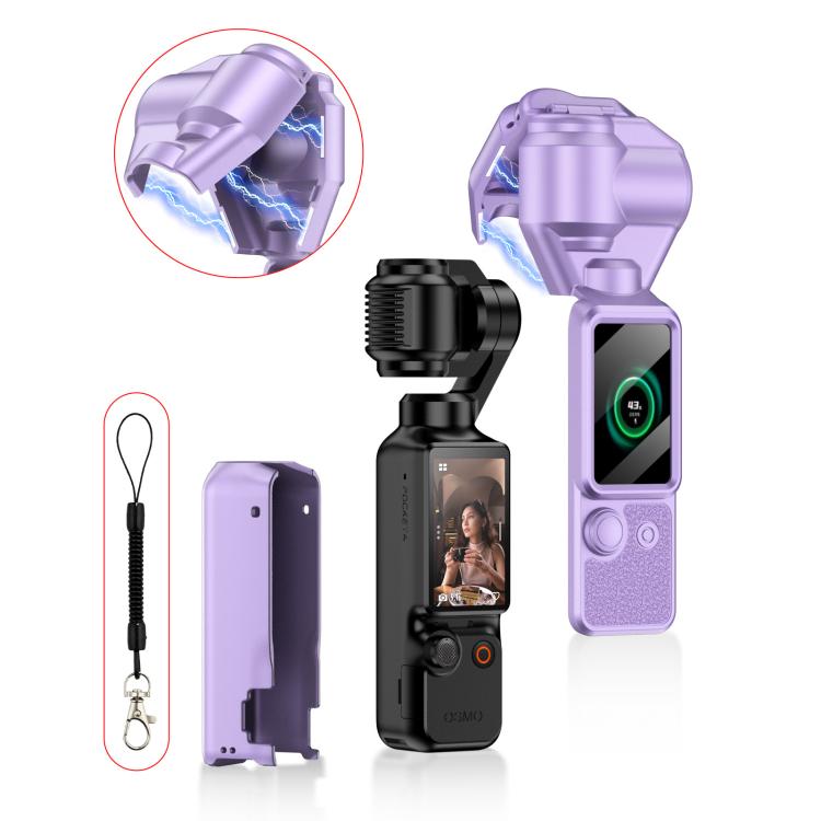 For DJI OSMO Pocket 4 GKK Gimbal Cover Camera Protector Screen Body Magnetic Full Cover, For DJI OSMO Pocket 4