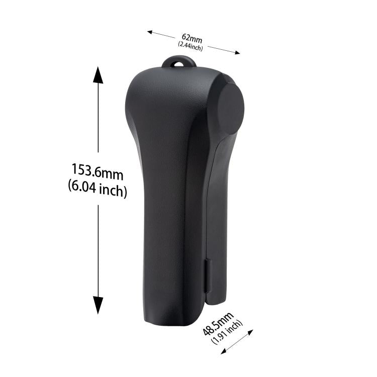 For DJI Osmo Pocket 4 STARTRC Storage Box Protective Case Flip Cover, For DJI Osmo Pocket 4 Black