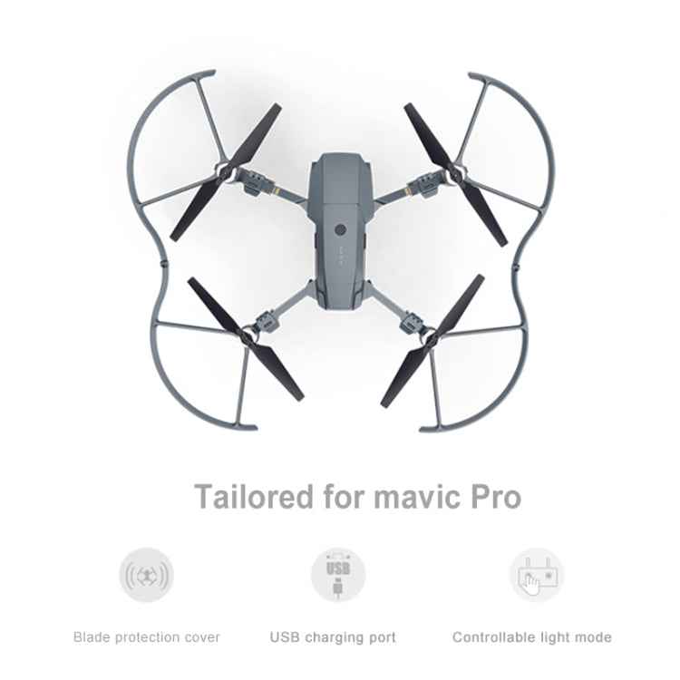 PGYTECH P-MA-124 Dedicated LED Lantern Paddle Protection Cover for DJI Mavic Pro
