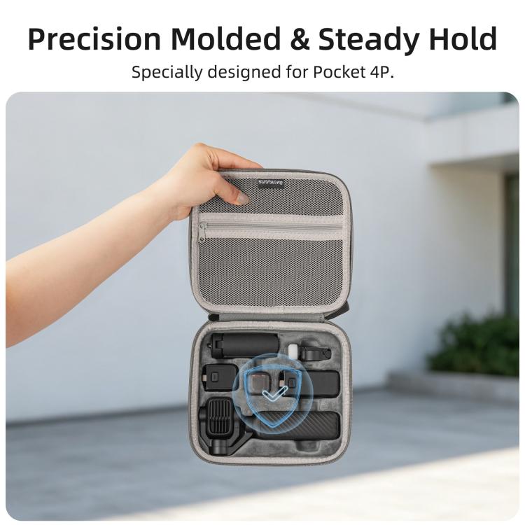 For DJI Osmo Pocket 4P Sunnylife Mini Carrying Case Handbag Adventure Combo Bags, For DJI Osmo Pocket 4P Adventure Combo Bags