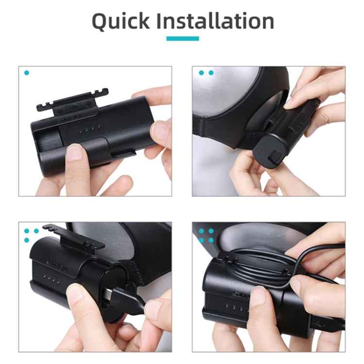 Sunnylife Battery Clip Holder Cable Management Winder Protective Case for DJI FPV Goggles V2