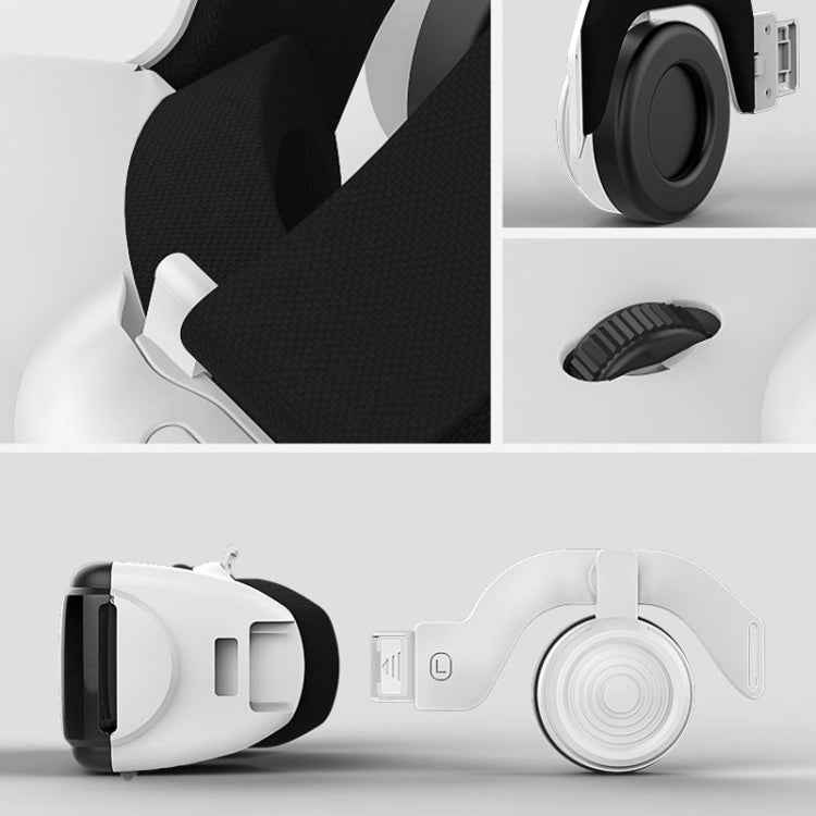 VR SHINECON G06EB Virtual Reality 3D Video Glasses Suitable for 4.7 inch - 6.1 inch Smartphone with HiFi Headset