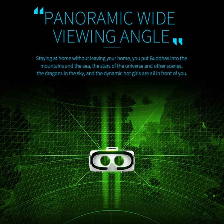 VR SHINECON G06E Virtual Reality 3D Video Glasses Suitable for 4.7 inch - 6.1 inch Smartphone with Headset