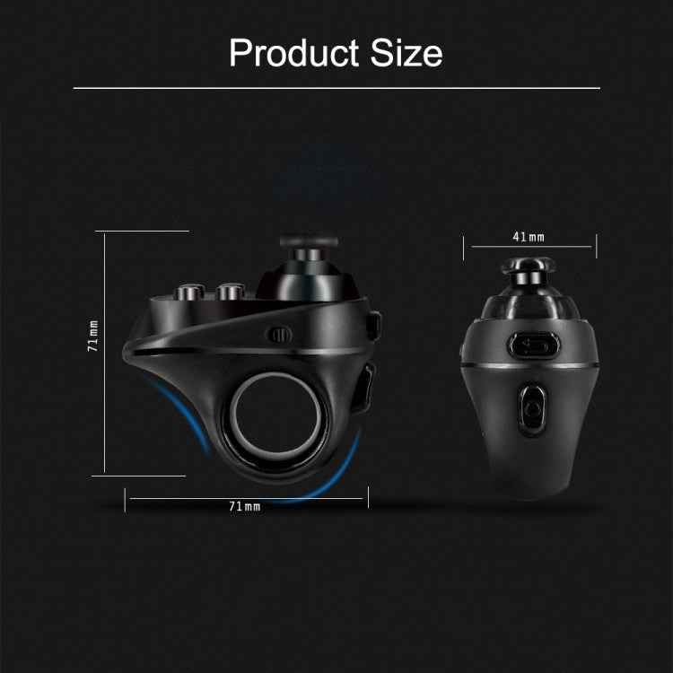 R1 Bluetooth Mini Ring Game Handle Controller Grip Game Pad