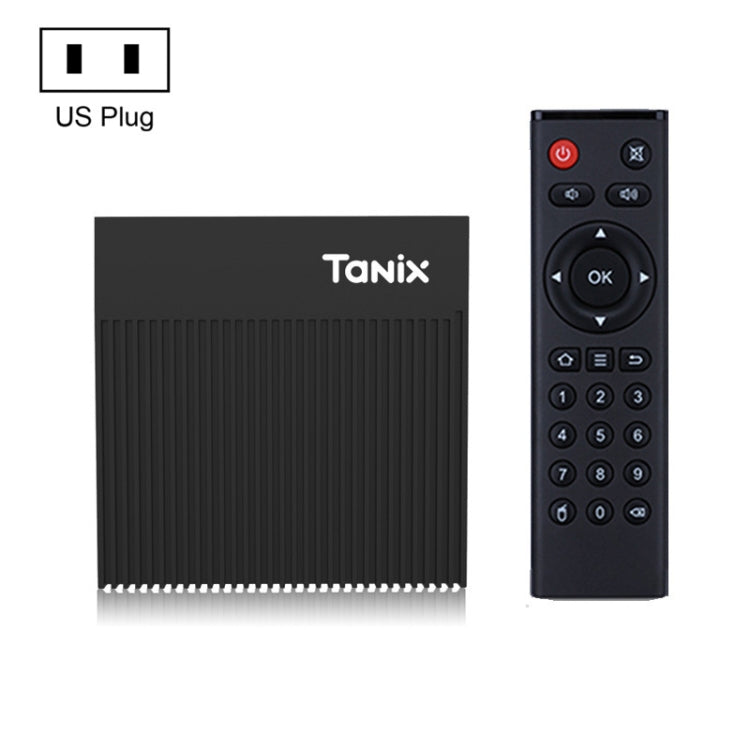 Boîtier TV intelligent Tanix X4 Android 11, Amlogic S905X4 Quad Core, 4 Go + 32 Go, double Wi-Fi, Bluetooth, 4 Go + 32 Go
