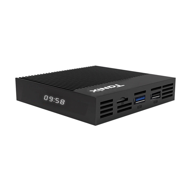 Boîtier TV intelligent Tanix X4 Android 11, Amlogic S905X4 Quad Core, 4 Go + 32 Go, double Wi-Fi, Bluetooth, 4 Go + 32 Go