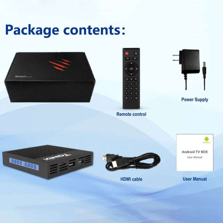 Boîtier TV intelligent Tanix X4 Android 11, Amlogic S905X4 Quad Core, 4 Go + 32 Go, double Wi-Fi, Bluetooth, 4 Go + 32 Go
