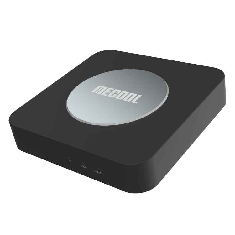 MECOOL KM2 Plus 4K Smart TV BOX Android 11.0 Media Player with Remote Control, Amlogic S905X2 Quad Core, RAM: 2GB, ROM: 16GB, EU Plug