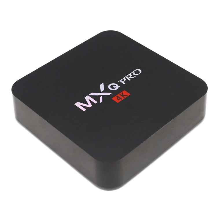 MXQ PROi 1080P 4K HD Smart TV BOX with Remote Controller, Android 7.1 S905W Quad Core Cortex-A53 Up to 2GHz, RAM: 2GB, ROM: 16GB, Support WiFi, UK Plug