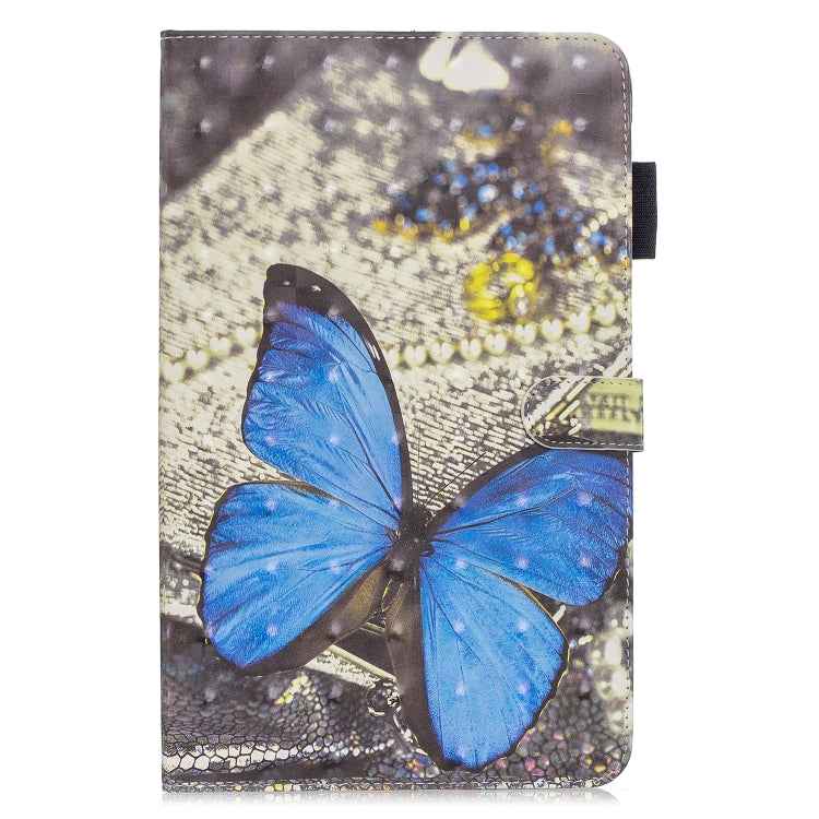 3D Horizontal Flip Leather Case with Holder & Card Slots