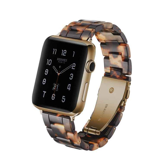 Simple Fashion Resin Watch Strap for, For Apple Watch Series 4 44mm & Series 3 & 2 & 1 42mm, For Apple Watch Series 4 40mm & Series 3 & 2 & 1 38mm, For Apple Watch Series 4 44mm & Series 3 & 2 & 1 42mm & Series 3 & 2 & 1 42mm