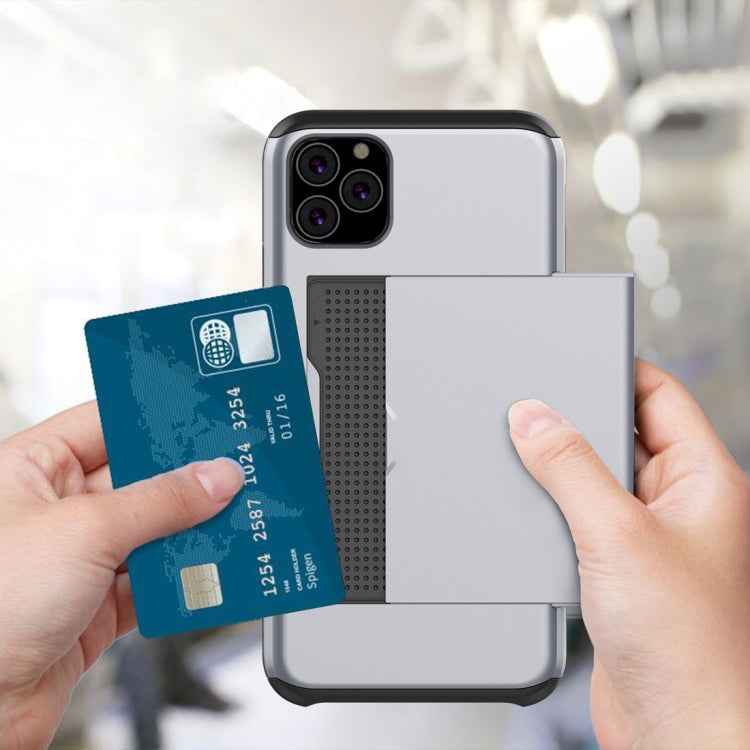 Shockproof Rugged Armor Protective Case with Card Slot