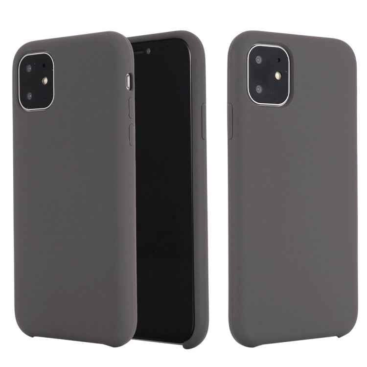 Solid Color Liquid Silicone Shockproof Case