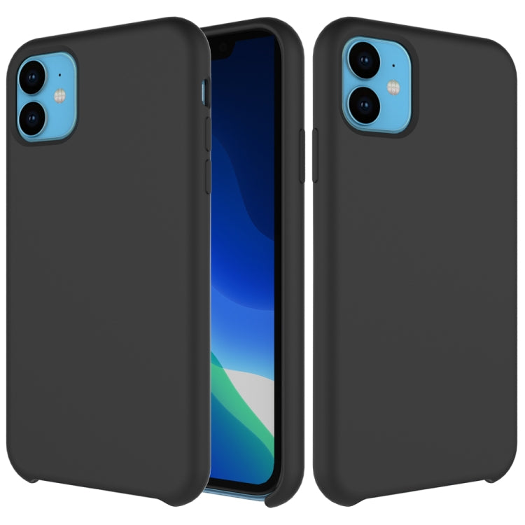 Solid Color Liquid Silicone Shockproof Case