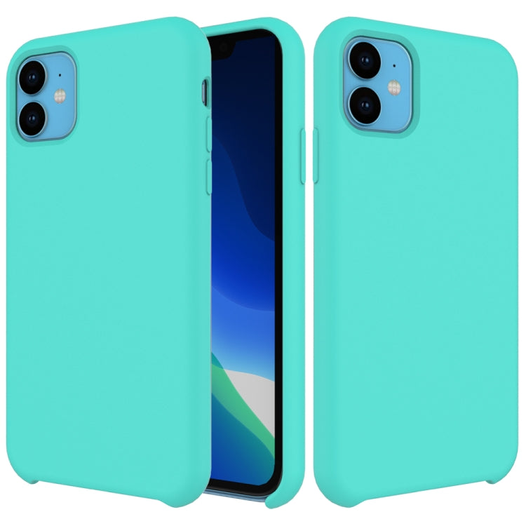 Solid Color Liquid Silicone Shockproof Case