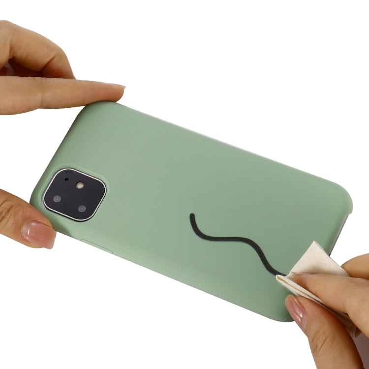 Solid Color Liquid Silicone Shockproof Case