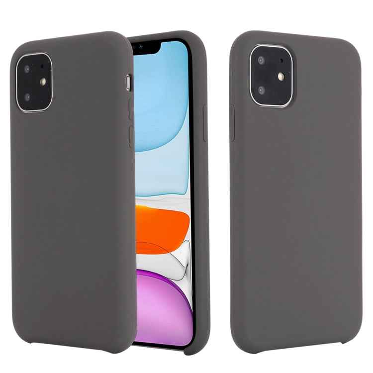 Solid Color Liquid Silicone Shockproof Case