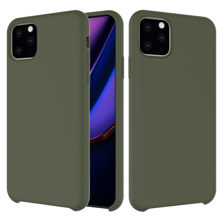 Solid Color Liquid Silicone Shockproof Case