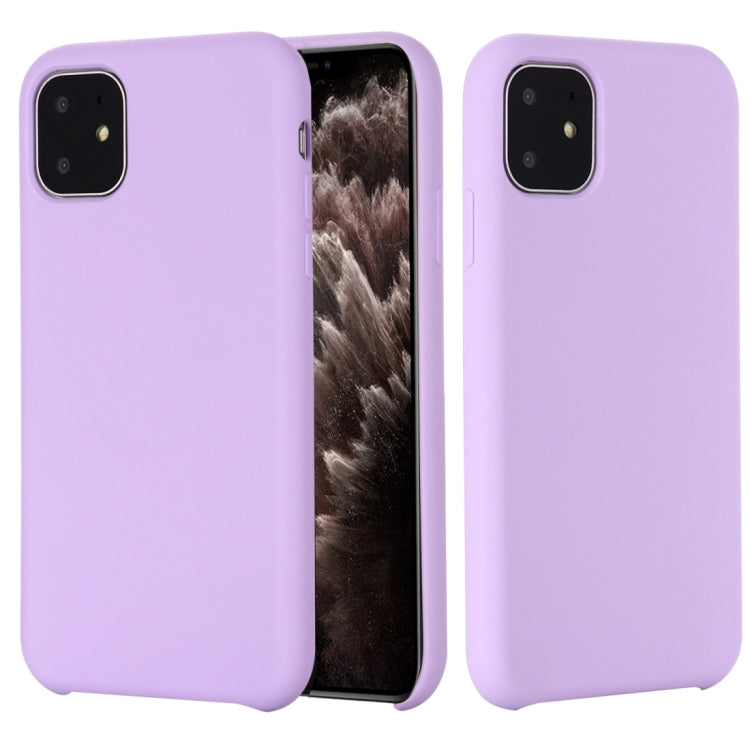 Solid Color Liquid Silicone Shockproof Case