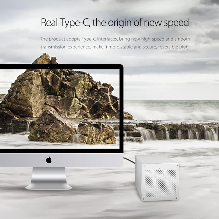ORICO Honeycomb Series WS500C3 SATA 3.5 inch 50TB USB-C / Type-C 5 Bays Aluminum Alloy HDD / SSD Enclosure, USB-C / Type-C 5 Bays