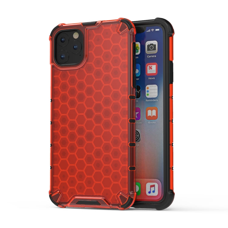 Shockproof Honeycomb PC + TPU Case for iPhone, For iPhone 11, For iPhone 11 Pro Max  2019