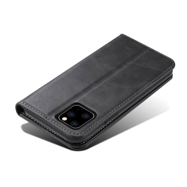 Suteni Calf Texture Horizontal Flip Leather Case with Holder & Card Slots & Wallet for iPhone