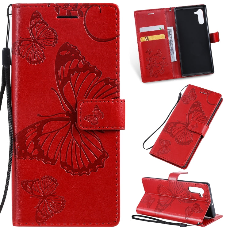 Pressed Printing Butterfly Pattern Horizontal Flip PU Leather Case with Holder & Card Slots & Wallet & Lanyard