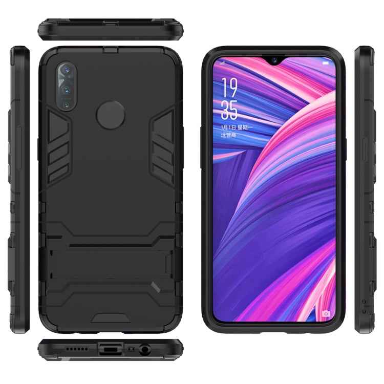 Shockproof PC + TPU Case with Holder for