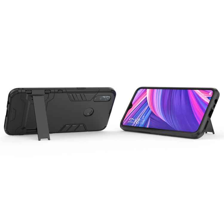 Shockproof PC + TPU Case with Holder for