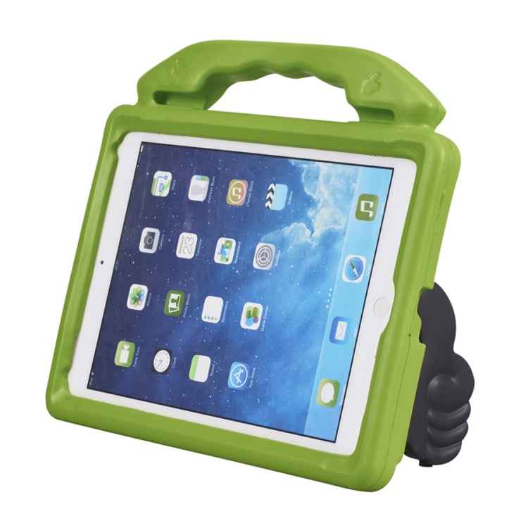 Shockproof EVA Thumb Bumper Case with Handle & Holder for iPad 9.7