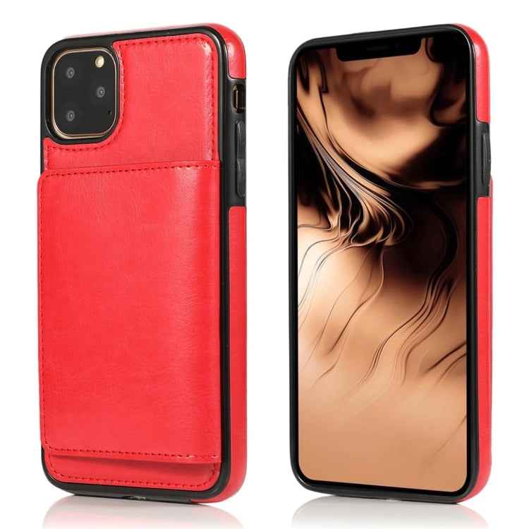 Shockproof PU + TPU Protective Case with Card Slots & Holder