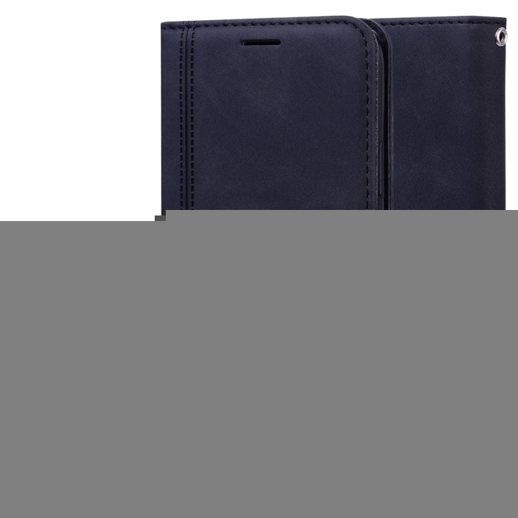 Frosted Business Magnetic Horizontal Flip PU Leather Case with Holder & Card Slot & Lanyard, For iPhone 12 / 12 Pro, For iPhone 12 Pro Max