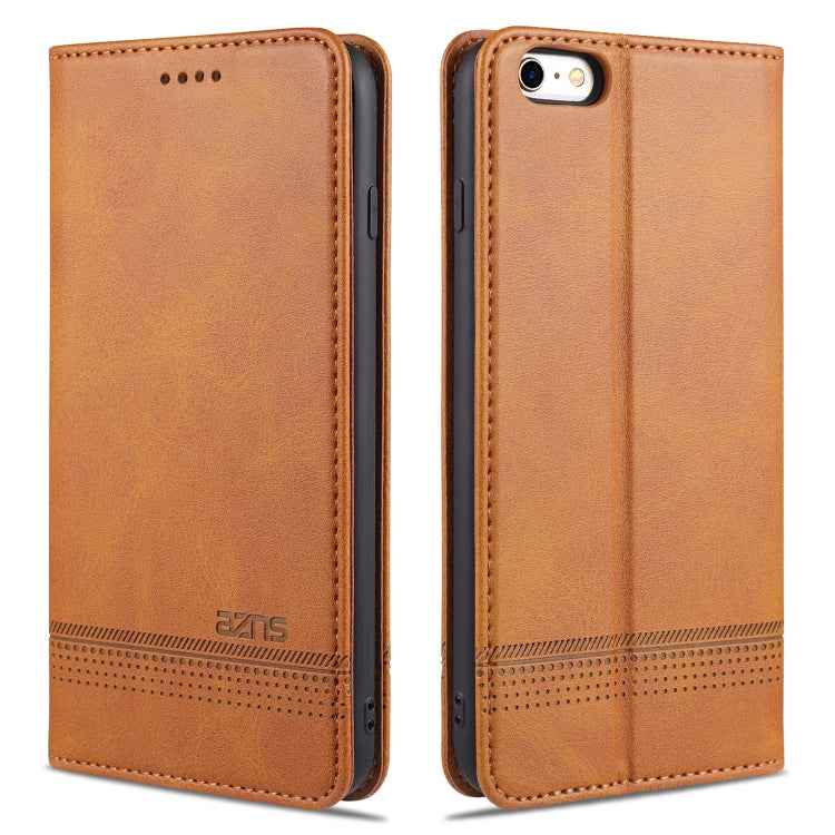 AZNS Magnetic Calf Texture Horizontal Flip Leather Case with Card Slots & Holder & Wallet, For iPhone 6, For iPhone 6 Plus, For iPhone 8 / 7, For iPhone 8 Plus/7 Plus, For iPhone XR, For iPhone XS Max