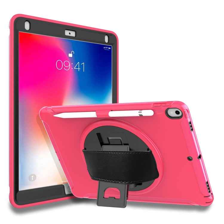 360 Degree Rotation PC+TPU Protective Cover with Holder & Hand Strap