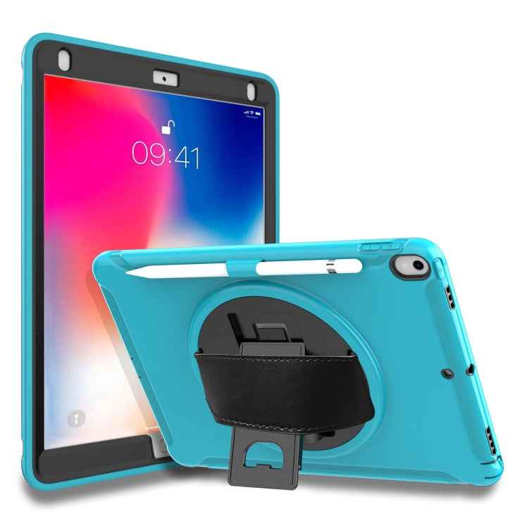 360 Degree Rotation PC+TPU Protective Cover with Holder & Hand Strap