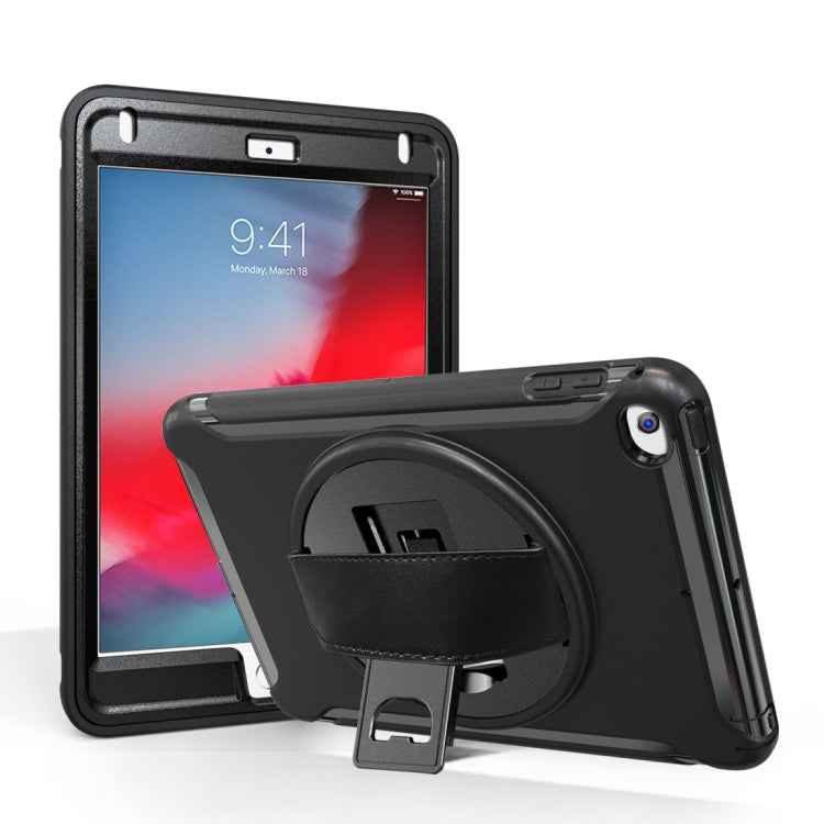360 Degree Rotation PC+TPU Protective Cover with Holder & Hand Strap