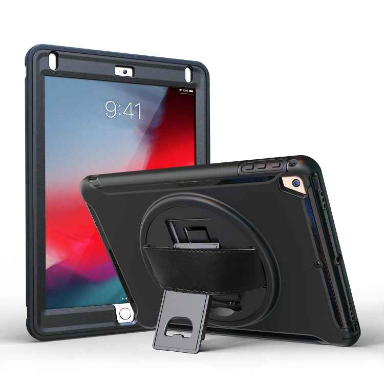 360 Degree Rotation PC+TPU Protective Cover with Holder & Hand Strap