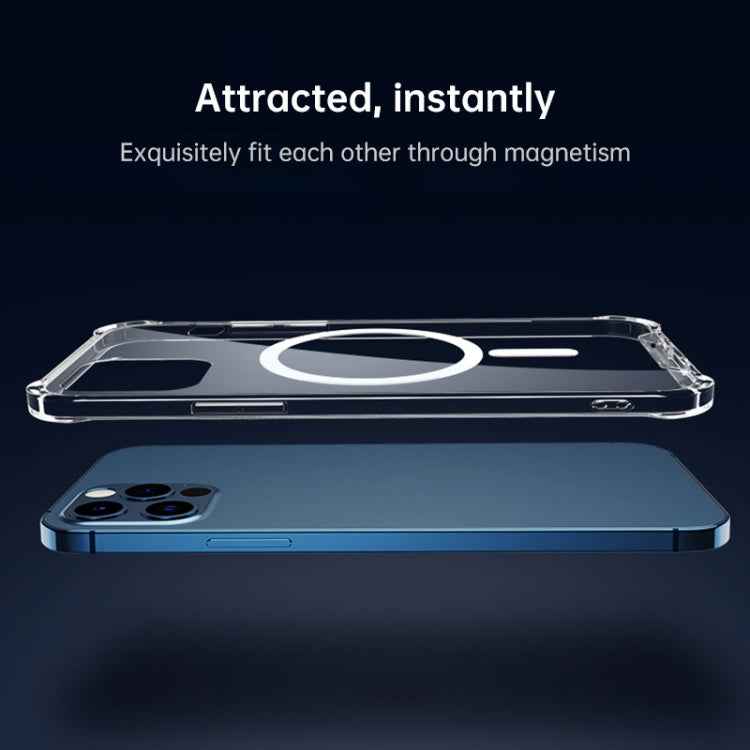 For iPhone XR Clear Four-corner Airbag Magnetic Shockproof Protective Magsafe Case, For iPhone XR, For iPhone X / XS, For iPhone XS Max