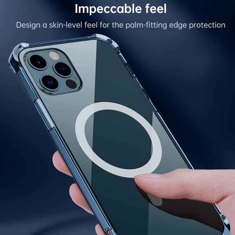 For iPhone XR Clear Four-corner Airbag Magnetic Shockproof Protective Magsafe Case, For iPhone XR, For iPhone X / XS, For iPhone XS Max