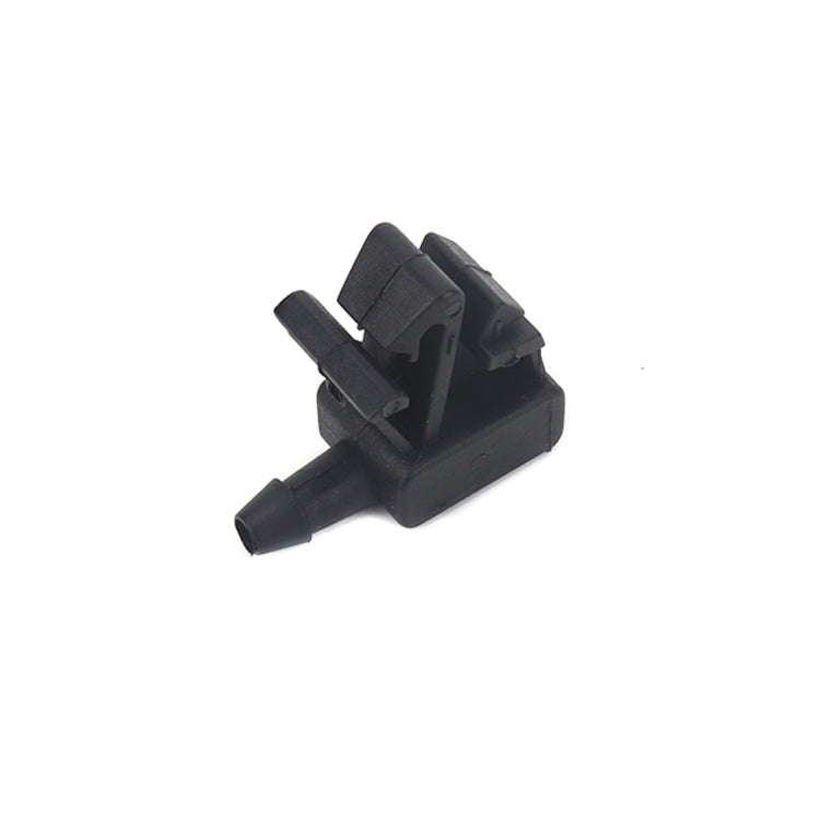 2 PCS Front Windshield Washer Wiper Jet Water Spray Nozzle + Hose Connector Set 6438Z7 for Citroen, For Citroen + Hose