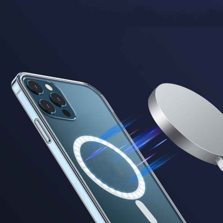 WK WPC-007 iDeal Series Magsafe Case Magnetic Ring All-inclusive Clear TPU Transparent Shockproof Case, For iPhone 11, For iPhone 11 Pro, For iPhone 11 Pro Max, For iPhone 12 Mini, For iPhone 12 / 12 Pro, For iPhone 12 Pro Max