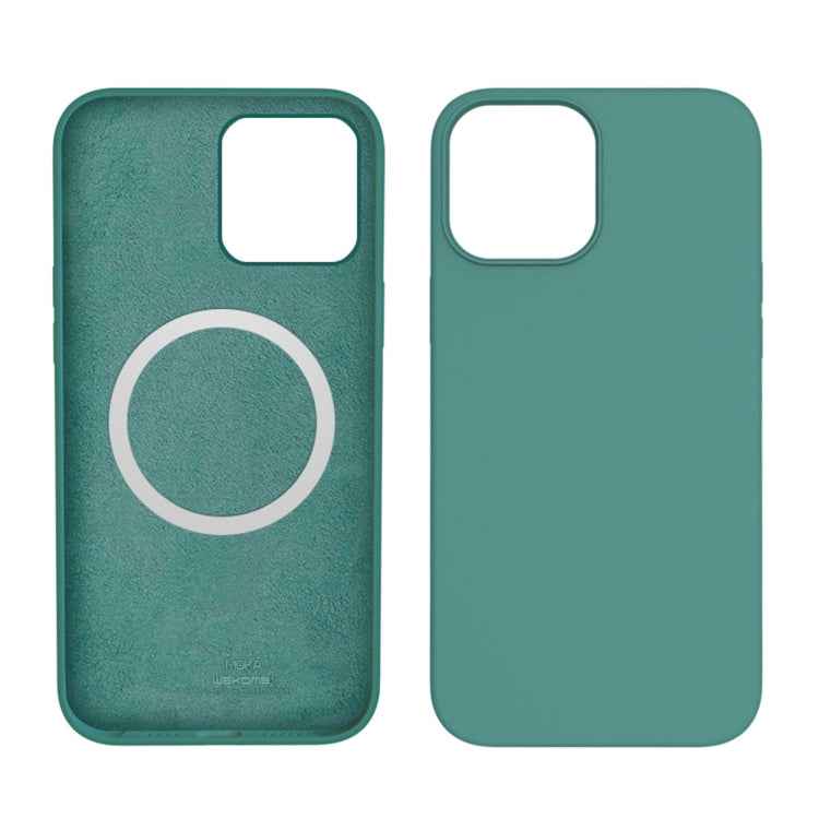 WK WPC-005 iDeal Series Magnetic Liquid Silicone Full Coverage Shockproof Magsafe Case with Magsafe Charging Magnet, For iPhone 12 Mini, For iPhone 12 / 12 Pro, For iPhone 12 Pro Max
