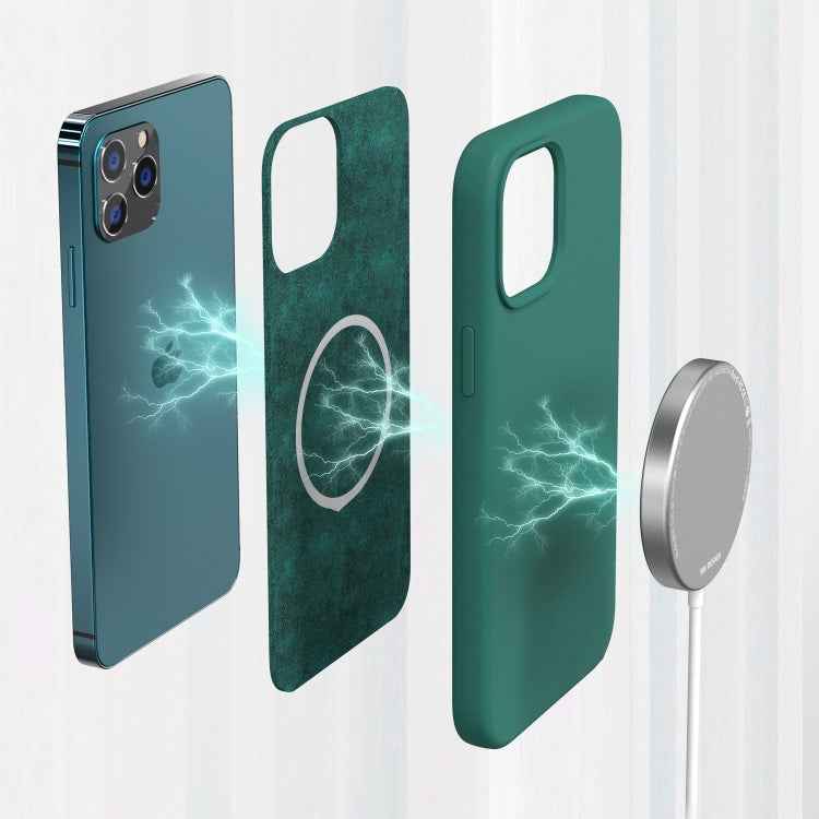 WK WPC-005 iDeal Series Magnetic Liquid Silicone Full Coverage Shockproof Magsafe Case with Magsafe Charging Magnet, For iPhone 12 Mini, For iPhone 12 / 12 Pro, For iPhone 12 Pro Max