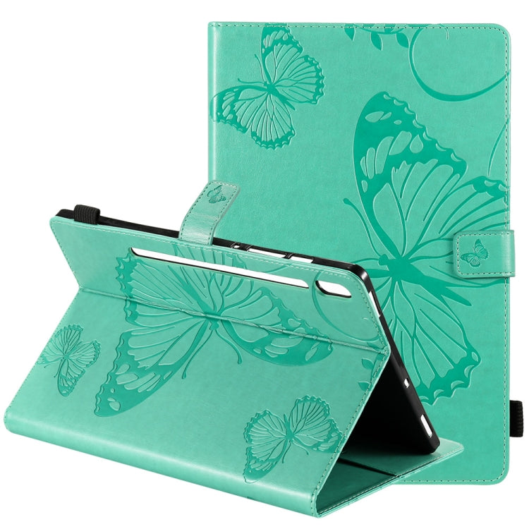 Pressed Printing Butterfly Pattern Horizontal Flip Leather Case with Holder & Card Slots & Wallet & Sleep / Wake-up Function, For iPad Air 2022 / 2020 10.9 /iPad Pro 11 2020 / 2018, For Lenovo Tab M10 Plus TB-X606F, For Samsung Galaxy S6 Lite P610     ...